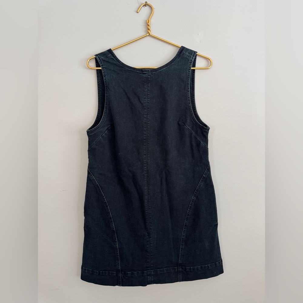 Free People Dark Denim Mini Dress